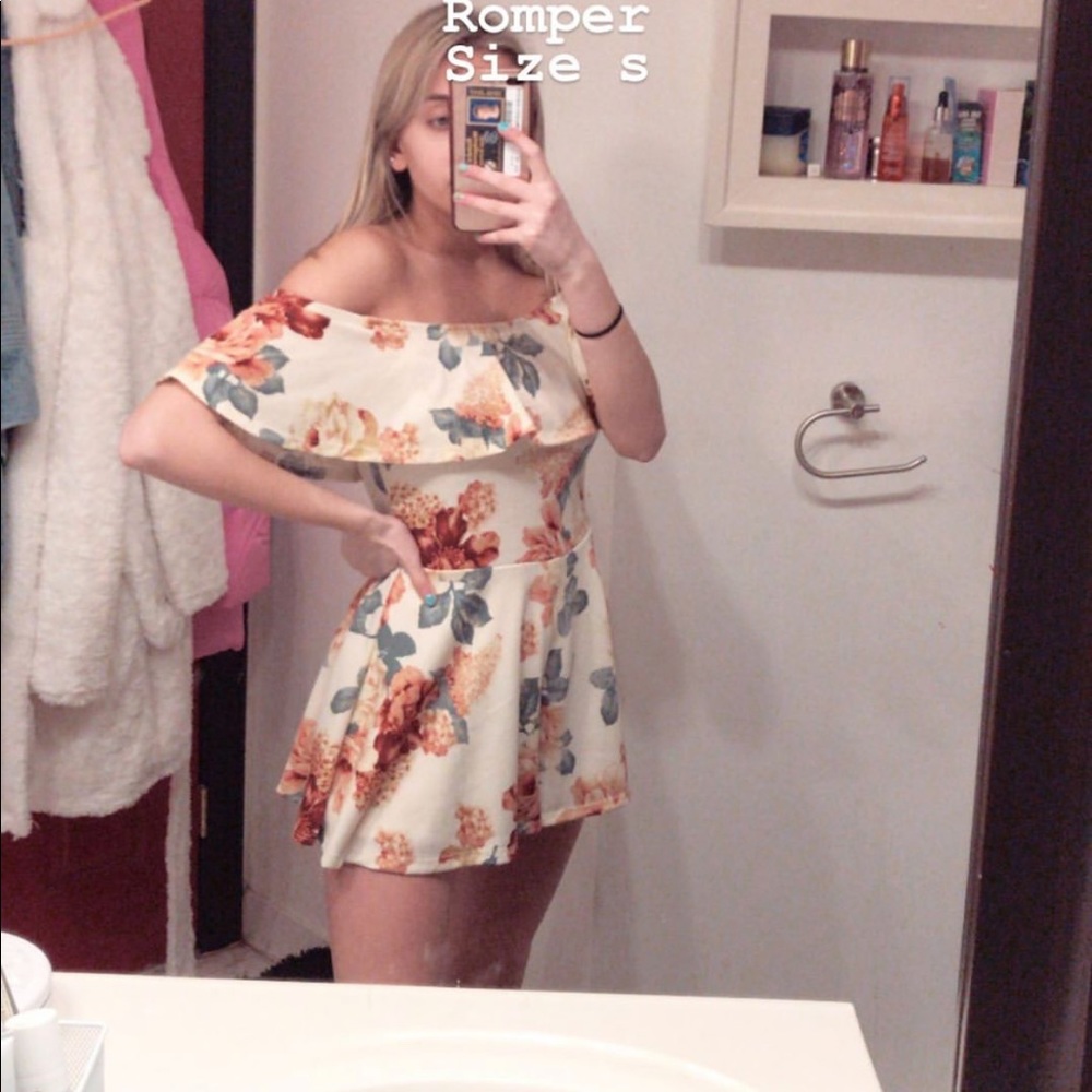 Floral romper